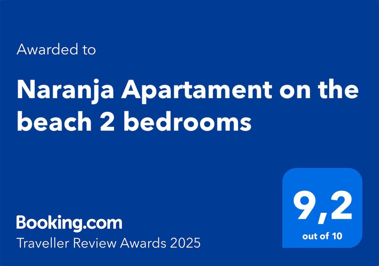 Naranja Apartament On The Beach 2 Bedrooms Orpesa Kültér fotó